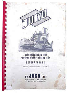 BEG Instruktionsbok Juko Beteupptagare