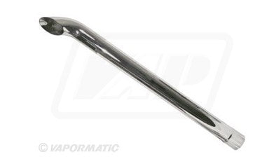Kromat avgasrör (89mm)