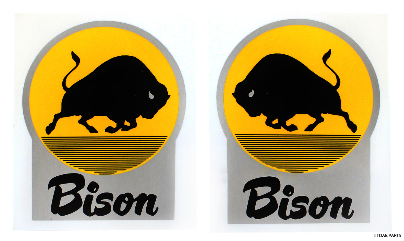 Dekal Bison HÖGER (Glasskåpet)