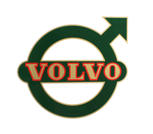 Dekal Volvo BM till Bakskärm LITEN
