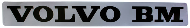 Dekal Volvo BM Grå (Stor)