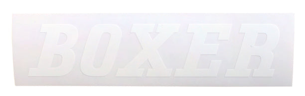 Dekal Boxer -vit