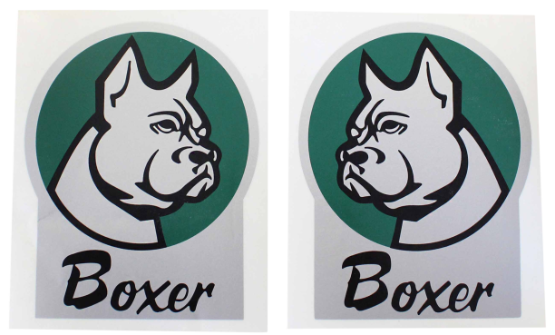 BM 350 Boxer dekal Hö + Vä