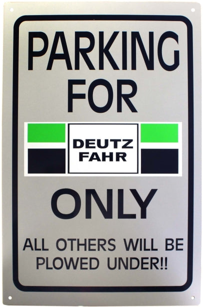 Skylt Parking For DF Only