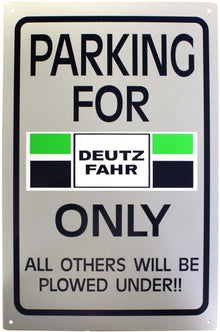 Skylt Parking For DF Only