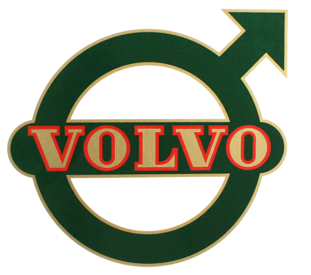 Dekal Volvo BM till Bakskärm STOR