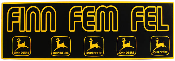 Dekal 'Finn Fem Fel'