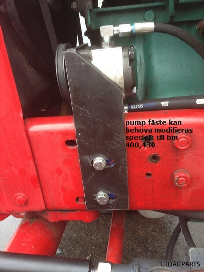 Hjälpservo BM 350, 600, 400, 430 Grov framaxel (Trapp)