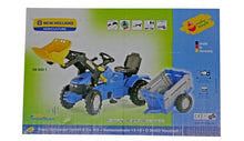 Rolly Toys New Holland lastare + kärra