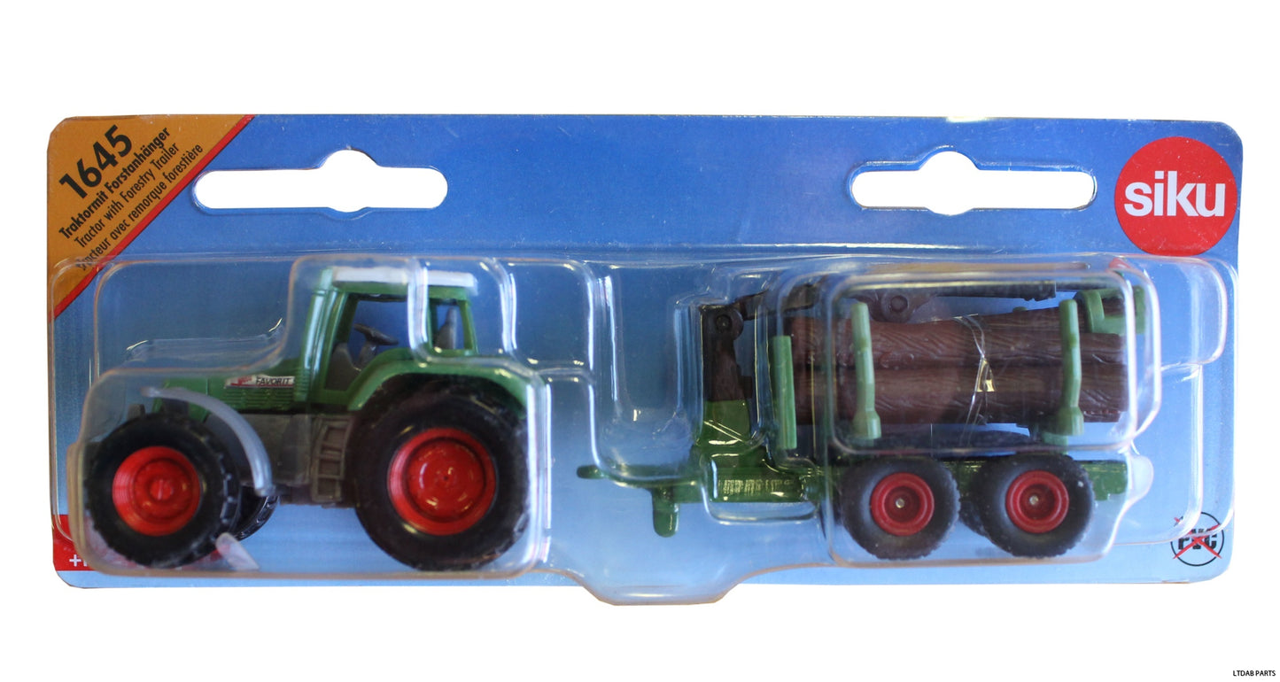 Fendt Favorit 926 med skogsvagn