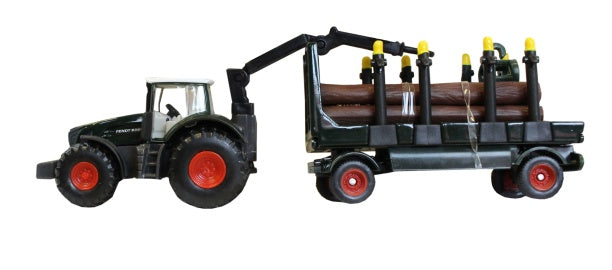 Fendt 939 med skogsvagn