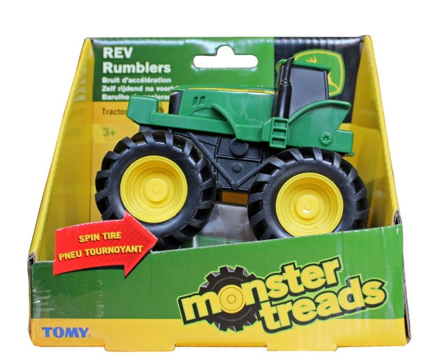 Pull back monster treads John Deere