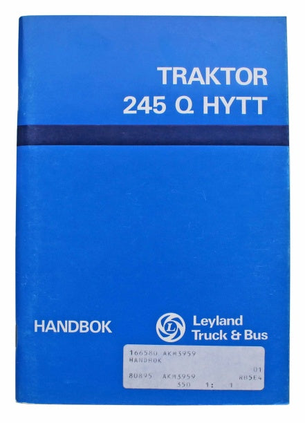 Handbok 245 Q Hytt