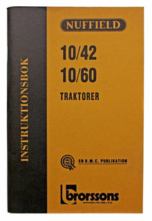 Instruktionsbok Nuffield 10/42 och 10/60
