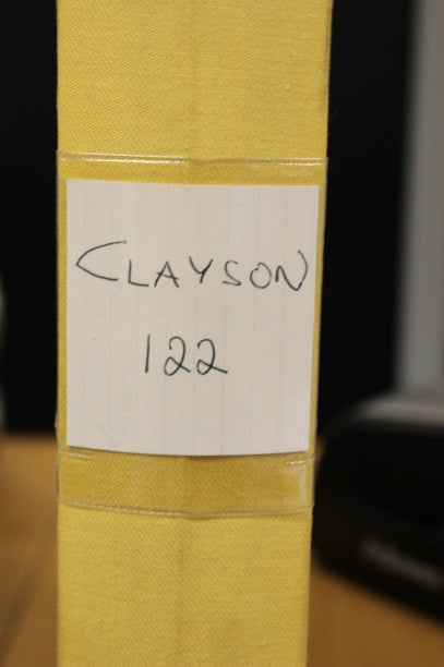 BEG. Reservdelsbok Clayson 122