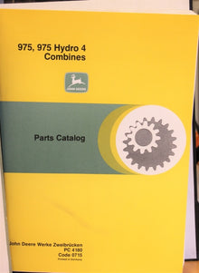 BEG. Reservdelsbok JD 975, 975 Hydro 4