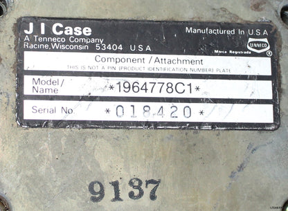 BEG Databox Case IH (Å-33-nr-127)