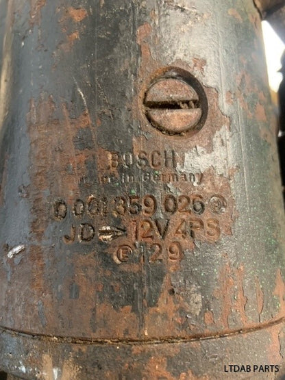 BEG startmotor  Tröska BM S900 Bosch 0001359026 (UM h4 24)