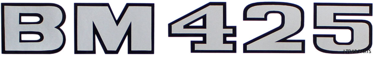 Dekal BM 425 (Glasskåpet)