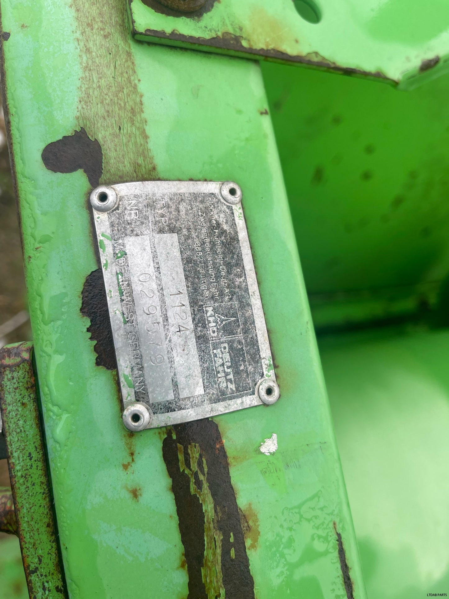 Skärbord + Skärbordsvagn Deutz Fahr 1124 7,20m