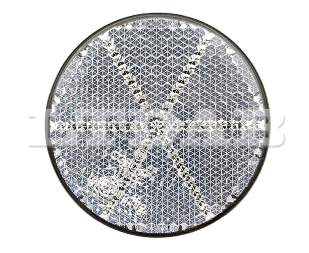 Reflex Vit, bultad, Ø 5,5cm
