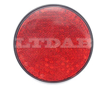 Reflex Röd, bultad, Ø 8cm