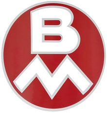 Dekal Volvo BM Bakskärm Röd (Glasskåpet)